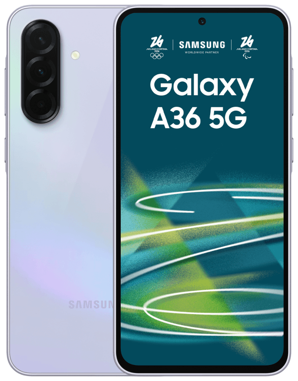 Samsung Galaxy A36 5G 17 cm (6.7") SIM doble Android 15 USB Tipo C 6 GB 128 GB 5000 mAh Lavanda