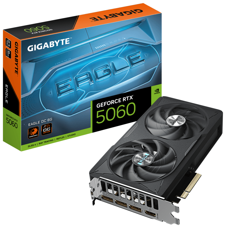 GIGABYTE GeForce RTX 5060 EAGLE OC 8G NVIDIA