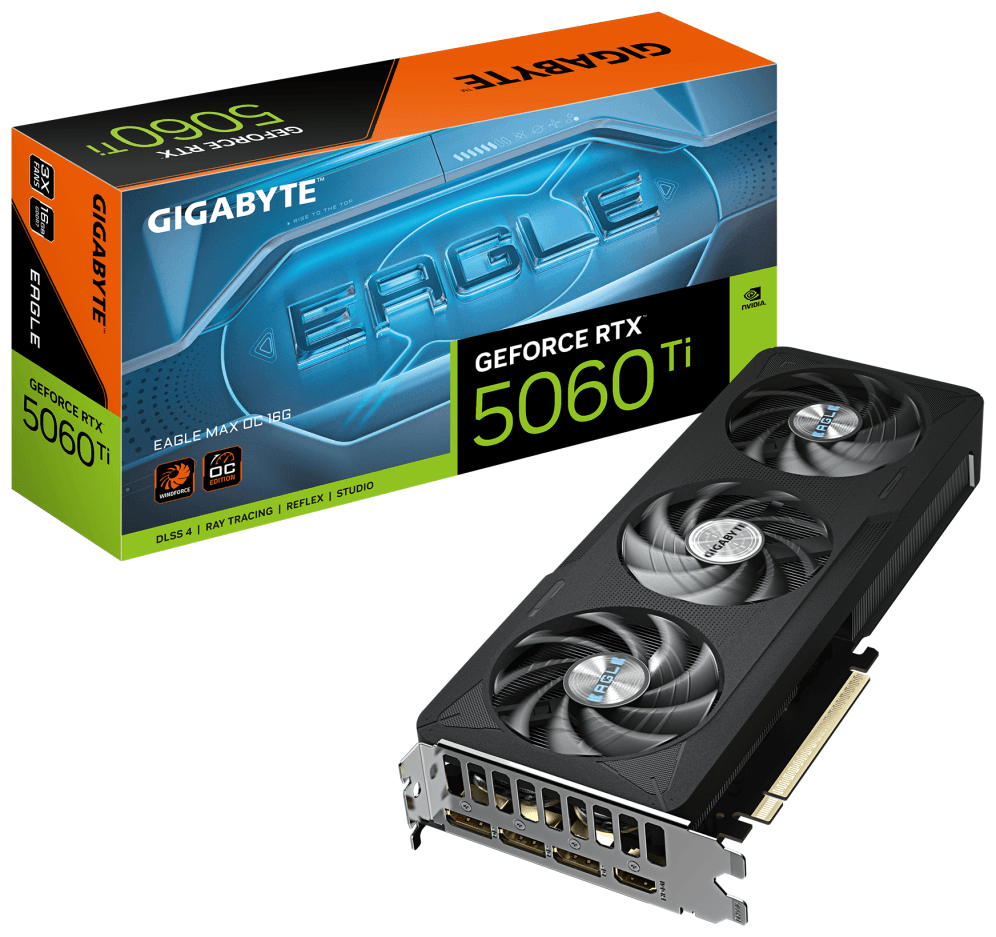 GIGABYTE GeForce RTX 5060 Ti EAGLE MAX OC 16G