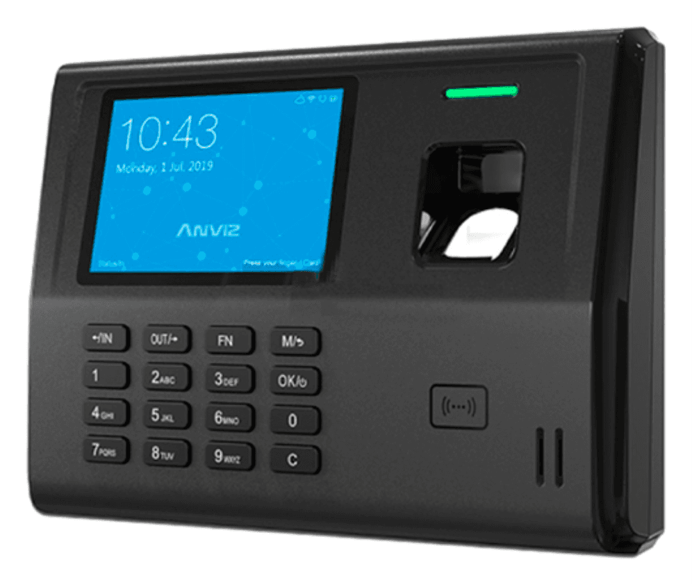 Anviz EP300PROW lector de control de acceso Lector básico de control de acceso Negro