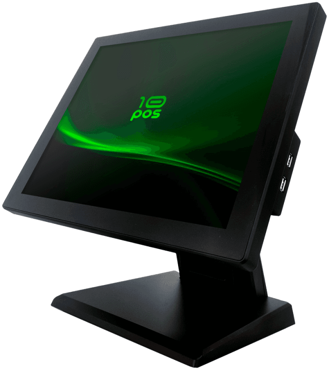 10POS 10T-15 2,5 GHz 38,1 cm (15") 1024 x 786 Pixeles Pantalla táctil Negro