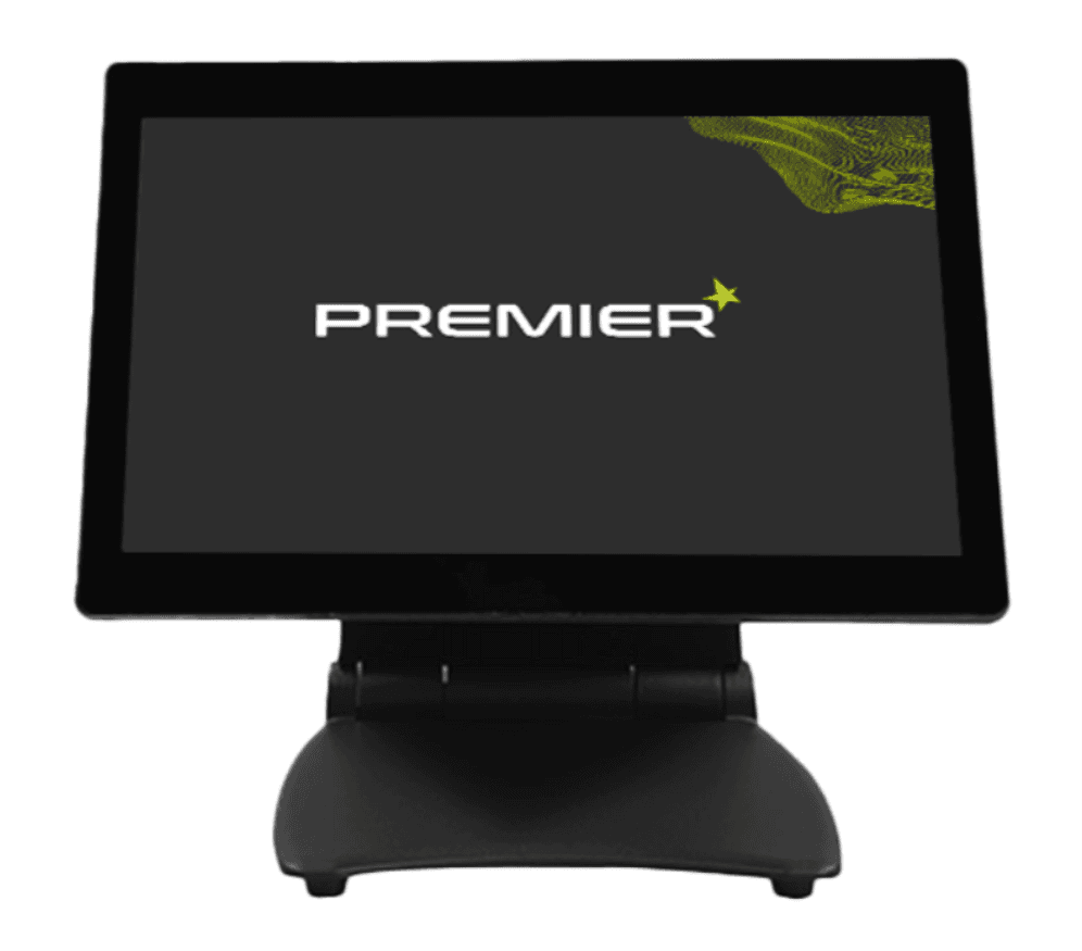 Premier KT-100 FT I5 i5-1235U Todo-en-Uno 39,6 cm (15.6") 1366 x 768 Pixeles Pantalla táctil Negro
