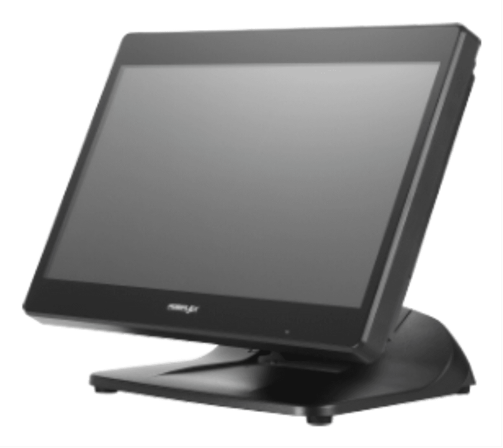Posiflex PS3616GNS128SS4 J6412 2 GHz Todo-en-Uno 39,6 cm (15.6") 1366 x 768 Pixeles Pantalla táctil Negro