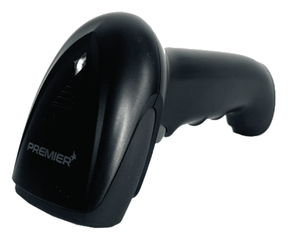 Premier MS3-1D RF Lector de códigos de barras portátil Laser Negro