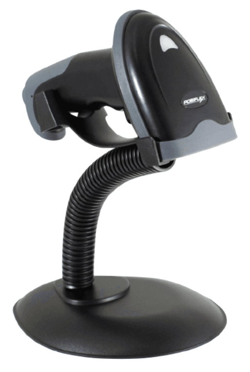 Posiflex LS-3000UN Lector de códigos de barras portátil 1D Laser Negro