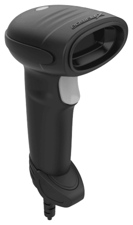 Posiflex CD3301U-B lector de código de barras Lector de códigos de barras portátil 1D/2D CMOS Negro