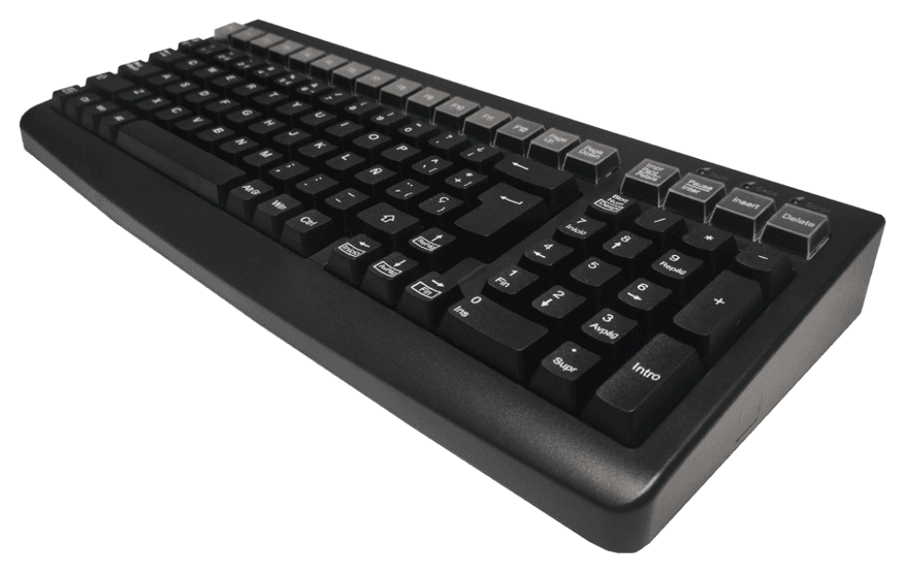 Mustek MKB-800 teclado Universal USB Español Negro