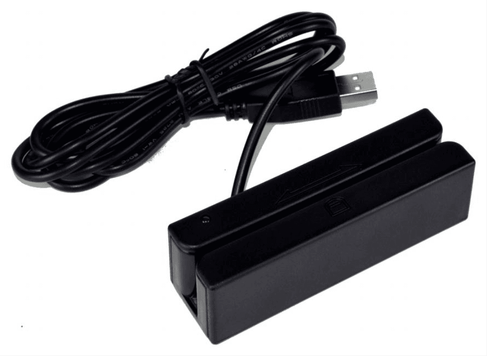 Premier BM-90 lector de tarjeta magnética USB Negro
