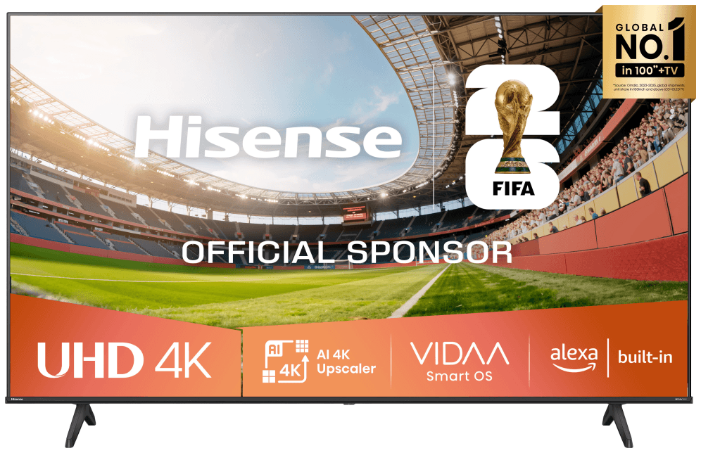 Hisense 50A6Q Televisor 127 cm (50") 4K Ultra HD Smart TV Wifi Negro 200 cd / m²