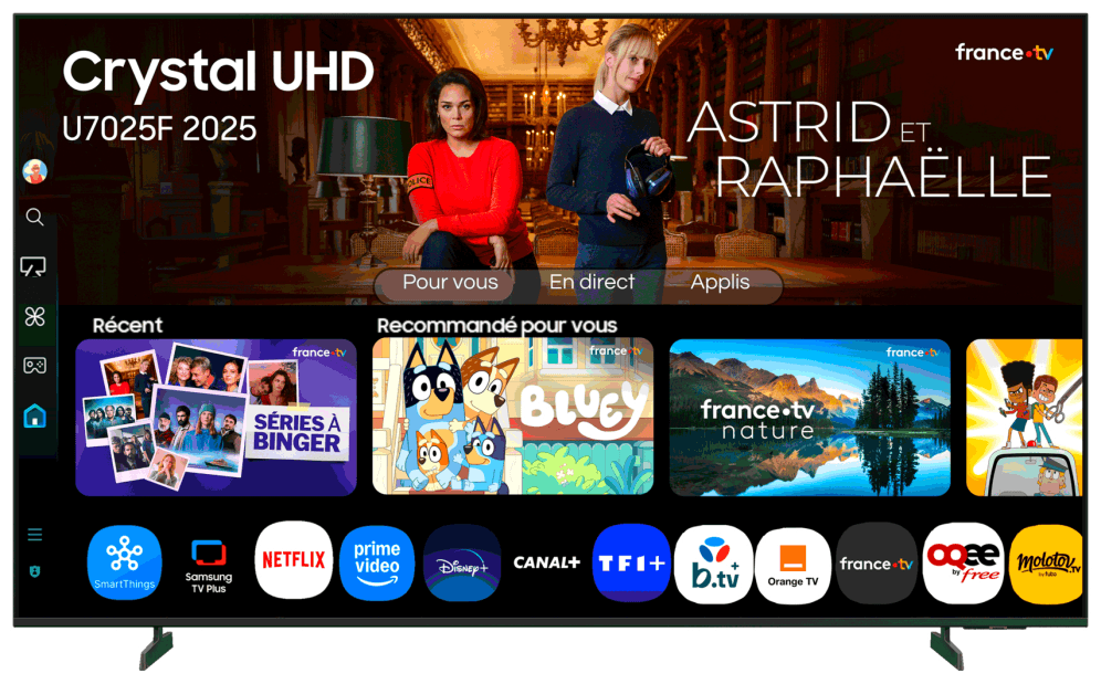 Samsung TU50U7025FK 127 cm (50") 4K Ultra HD Smart TV Wifi Negro