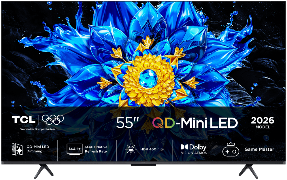 TCL P8L 55P8L Televisor 139,7 cm (55") 4K Ultra HD Smart TV Wifi Negro 450 cd / m²