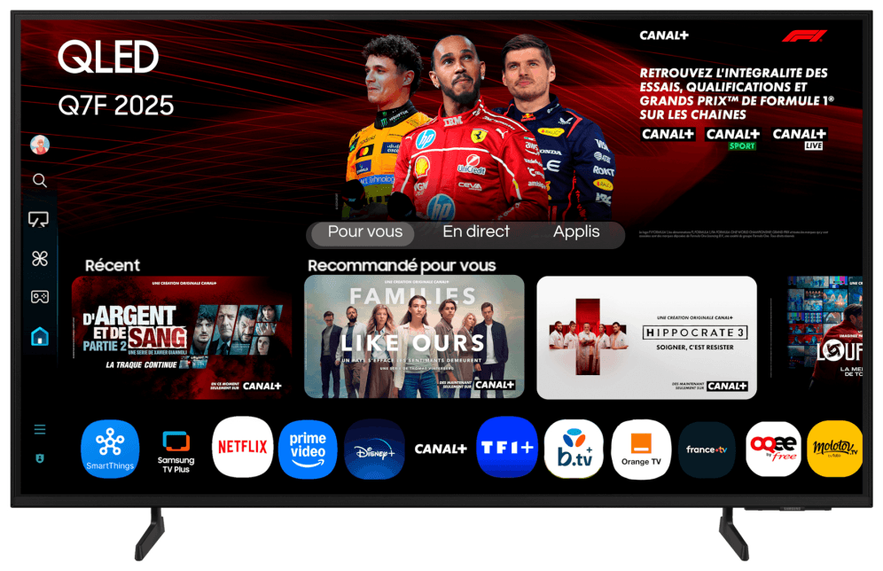 Samsung TQ65Q7FAAU 165,1 cm (65") 4K Ultra HD Smart TV Wifi Negro