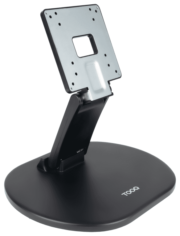 TooQ Soporte de mesa/pared para pantallas de 17”-27”, Negro