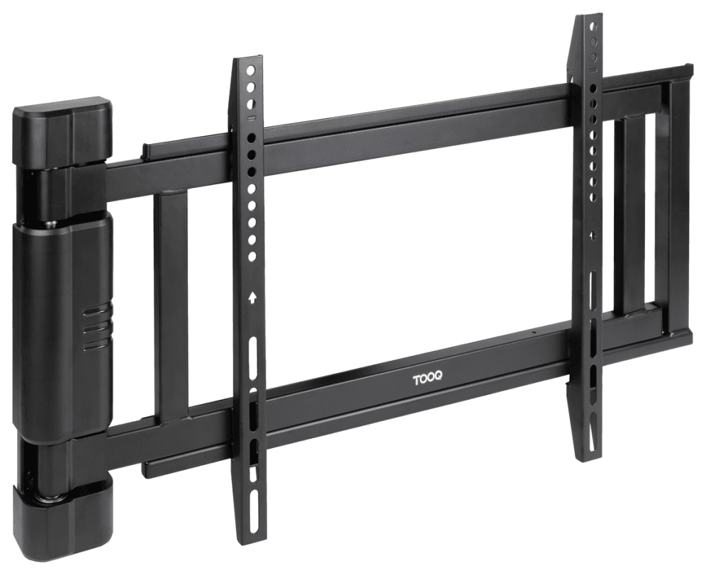 TooQ Soporte de pared Con regulación eléctrica para pantallas de 32” – 75”, Negro
