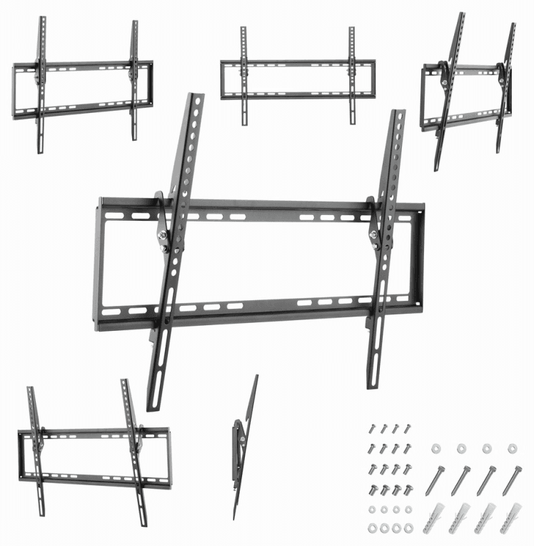 Gembird WM-70T-03 soporte para TV 177,8 cm (70") Negro