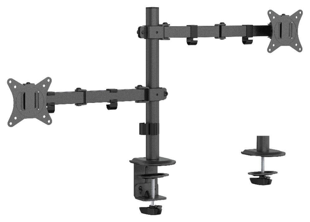 Gembird MA-D2-03 soporte para monitor 81,3 cm (32") Escritorio Negro