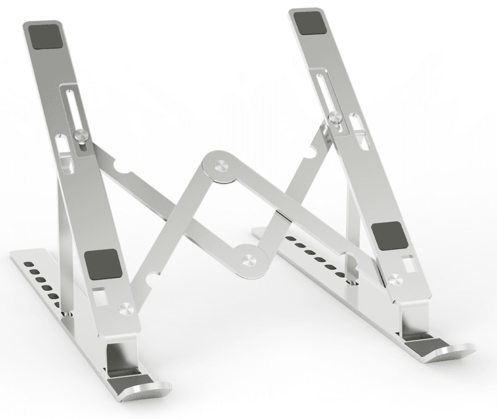 AISENS Soporte de Sobremesa Ajustable para Portatil / Tablet, Plata