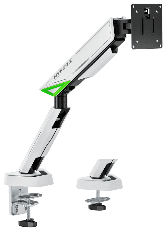 AISENS DT49TSR-343 soporte para monitor 124,5 cm (49") Escritorio Negro, Blanco