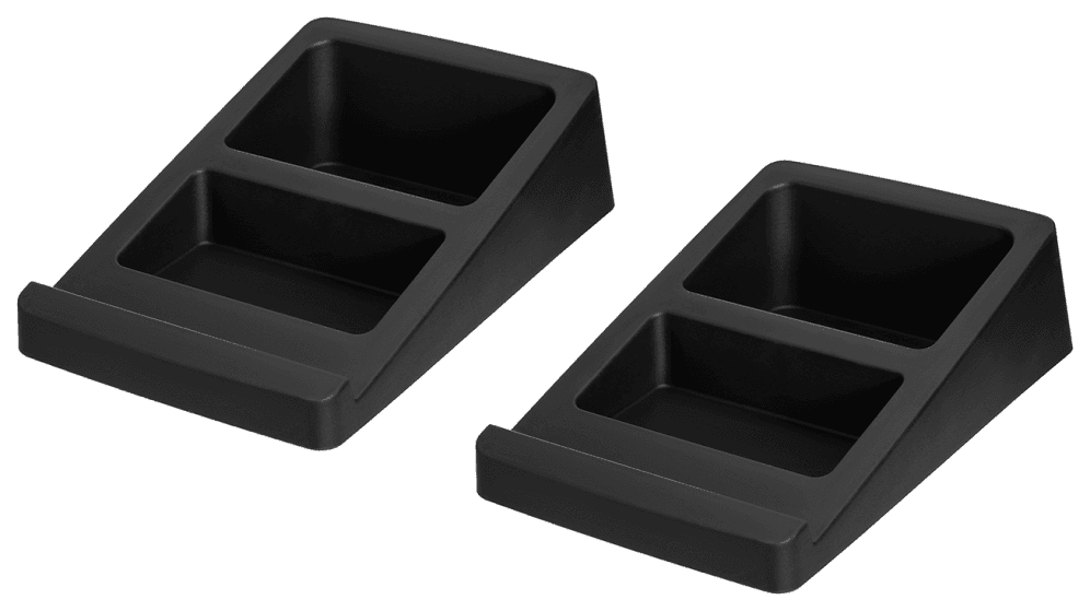 AISENS Soporte Universal De Sobremesa Para Altavoces, Negro