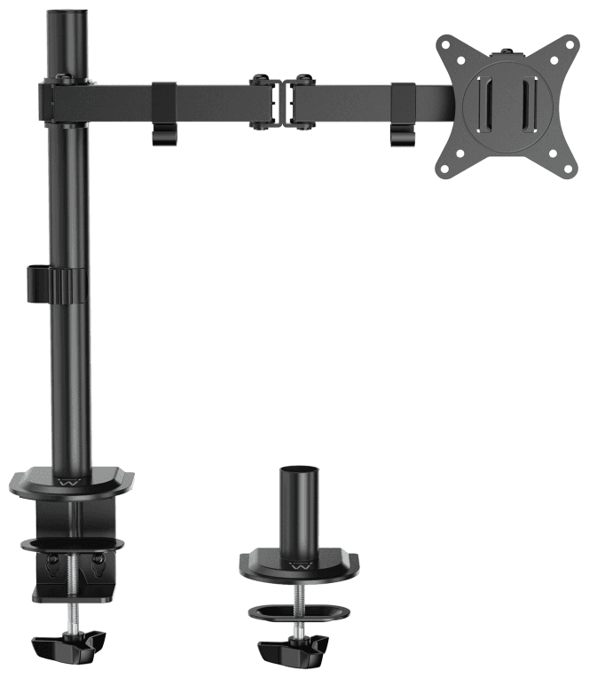 Ewent EW1510 soporte para monitor 68,6 cm (27") Negro Escritorio
