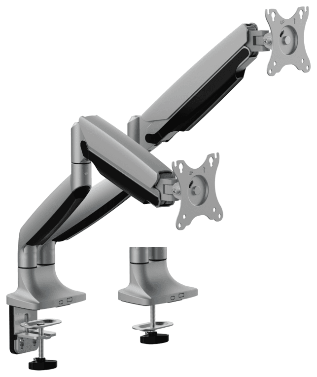 Ewent EW1528 soporte para monitor 88,9 cm (35") Plata Escritorio