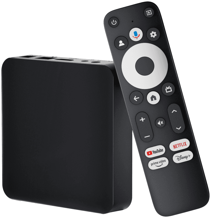 Leotec LETVBOXGC06 convertidor de Smart TV Negro 4K Ultra HD 32 GB Wifi Ethernet