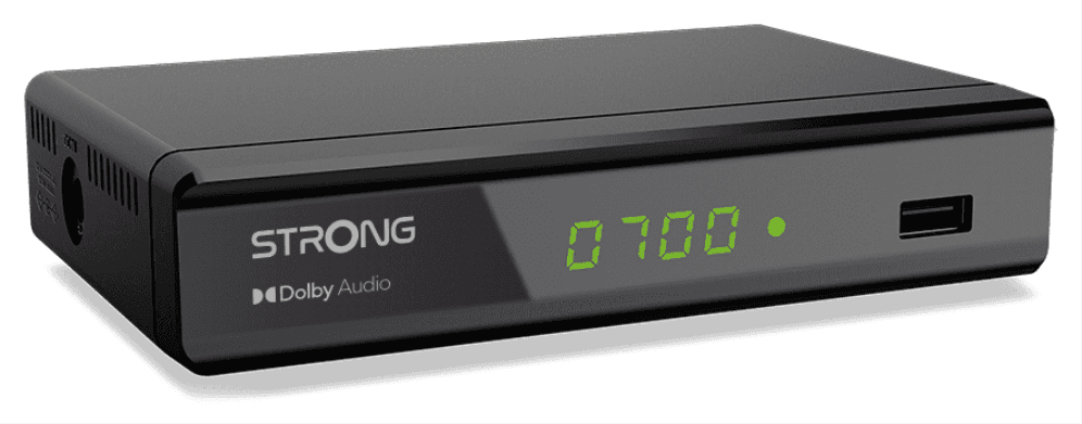 Strong SRT 8119 descodificador para televisor Terrestre Full HD Negro