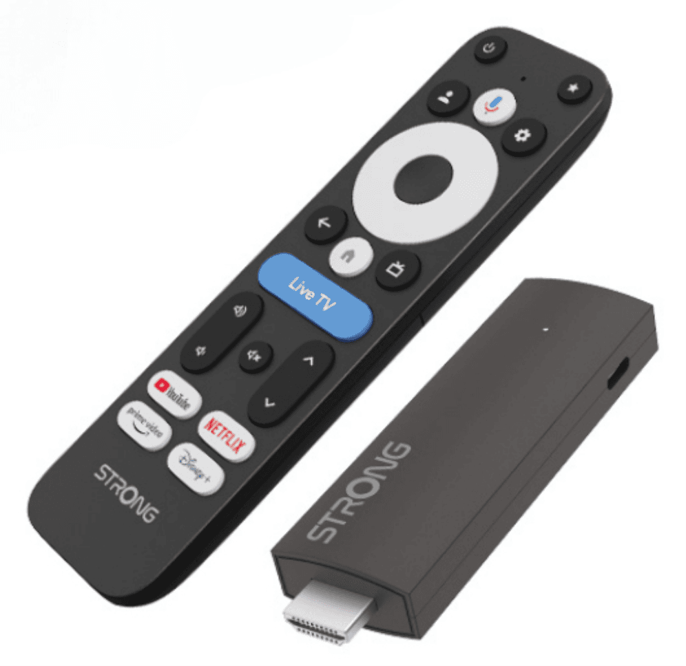Strong LEAP UNA + adaptador Smart TV HDMI Full HD Android Negro