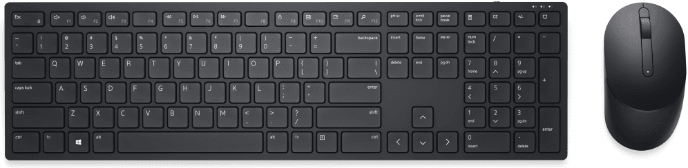 DELL Teclado y ratón Pro - KM5221W - español (QWERTY) - negro
