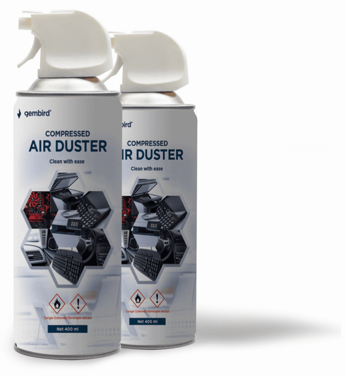 Gembird CK-CAD-FL400-01 limpiador de aire comprimido 400 ml