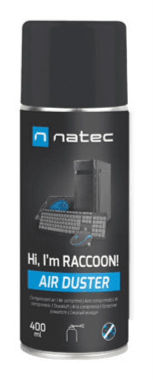 NATEC Raccoon 400 limpiador de aire comprimido 400 ml