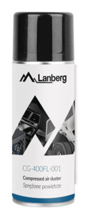 Lanberg CG-400FL-001 limpiador de aire comprimido 600 ml