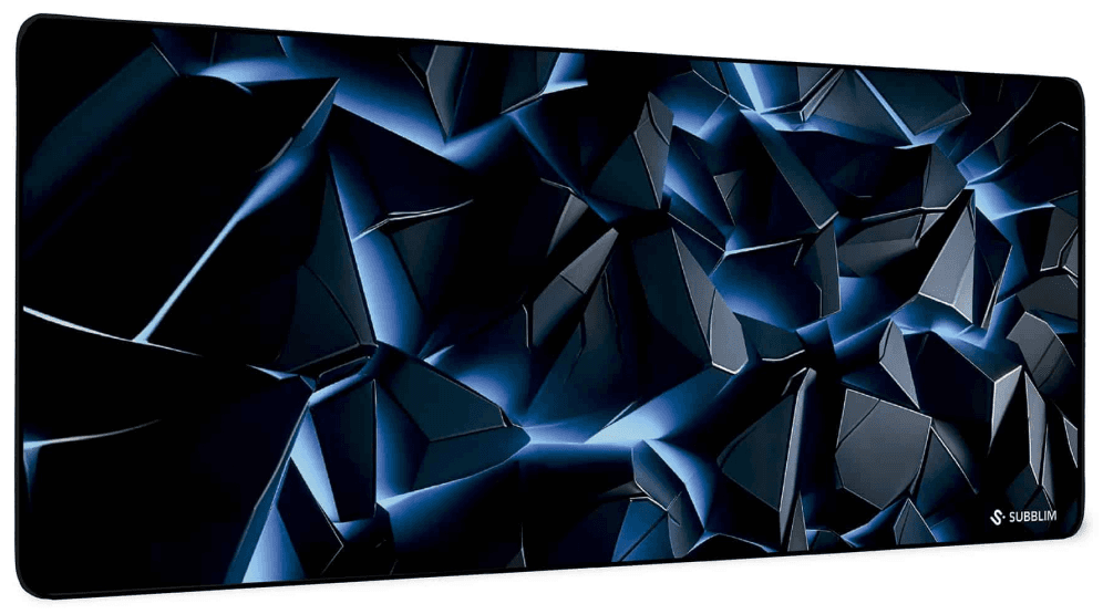 SUBBLIM Blue Obsidian XL Mouse Pad Alfombrilla de ratón para juegos Azul oscuro