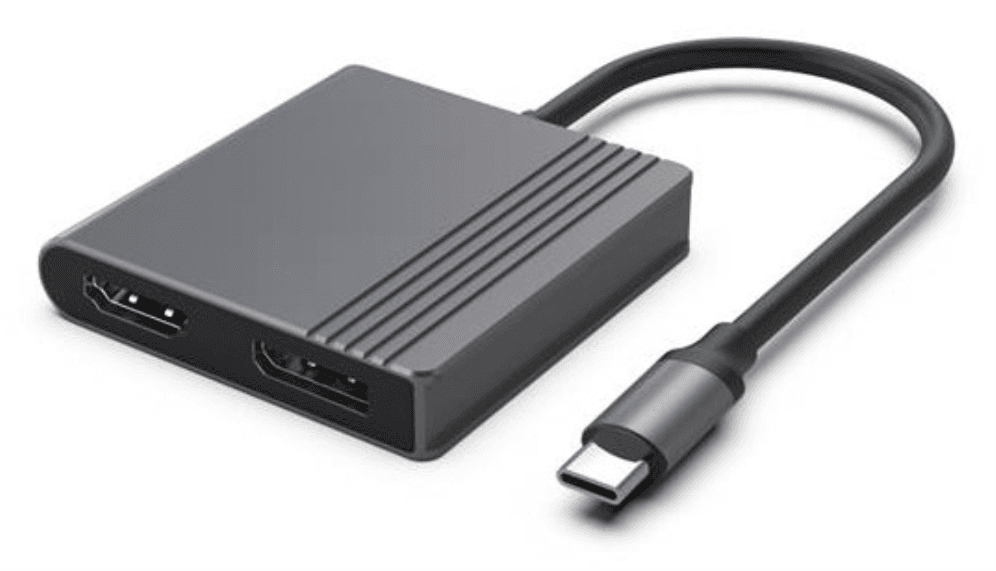 Gembird A-CM-HDMIFDPF-01 hub de interfaz USB Tipo C Gris