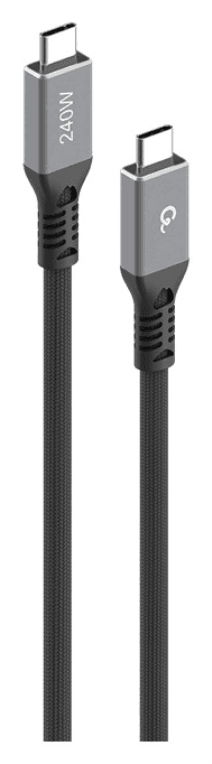 Gembird CCBP-USB4-CMCM240-0.3M cable USB USB4 Gen 3x2 0,3 m USB C 40 Gbit/s 240 W Negro