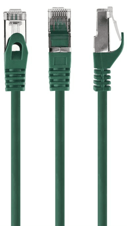 Gembird PP6A-LSZHCU-G-3M cable de red Verde Cat6a S/FTP (S-STP) Alrededor
