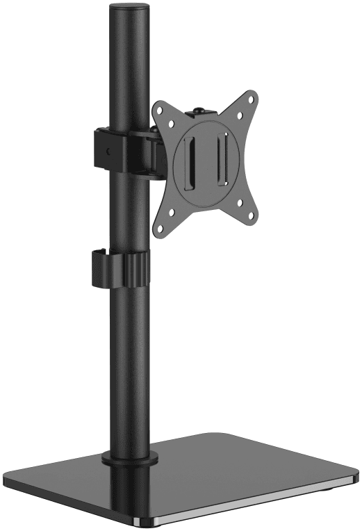 Gembird MS-D1ST-03 soporte para monitor 81,3 cm (32") Escritorio Negro