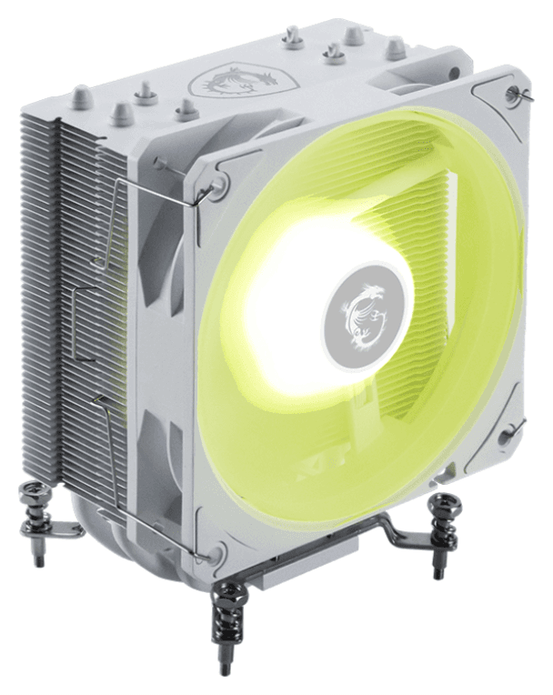 MSI MAG COREFROZR AA13 WHITE sistema de refrigeración para ordenador Procesador Sistema de refrigeración híbrido 12 cm Blanco 1 pieza(s)