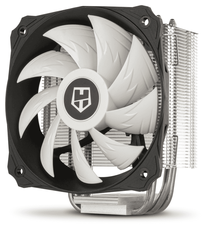 NOX Hummer H-212 Procesador Enfriador 12 cm Aluminio, Negro, Blanco 1 pieza(s)