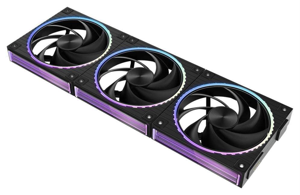 Zalman ZM-DF120 A3 BLACK sistema de refrigeración para ordenador Placa base Ventilador 12,4 cm Negro 1 pieza(s)