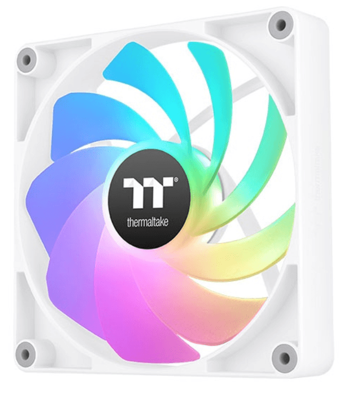 Thermaltake CT140 Reverse ARGB Carcasa del ordenador Ventilador 14 cm Blanco 2 pieza(s)