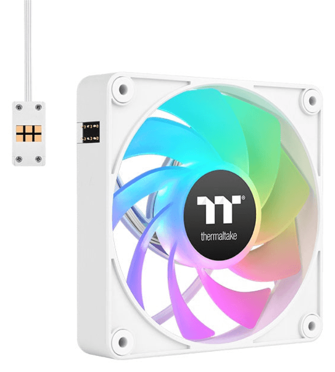 Thermaltake CL-F195-PL14SW-A sistema de refrigeración para ordenador Carcasa del ordenador Ventilador 14 cm Blanco 3 pieza(s)