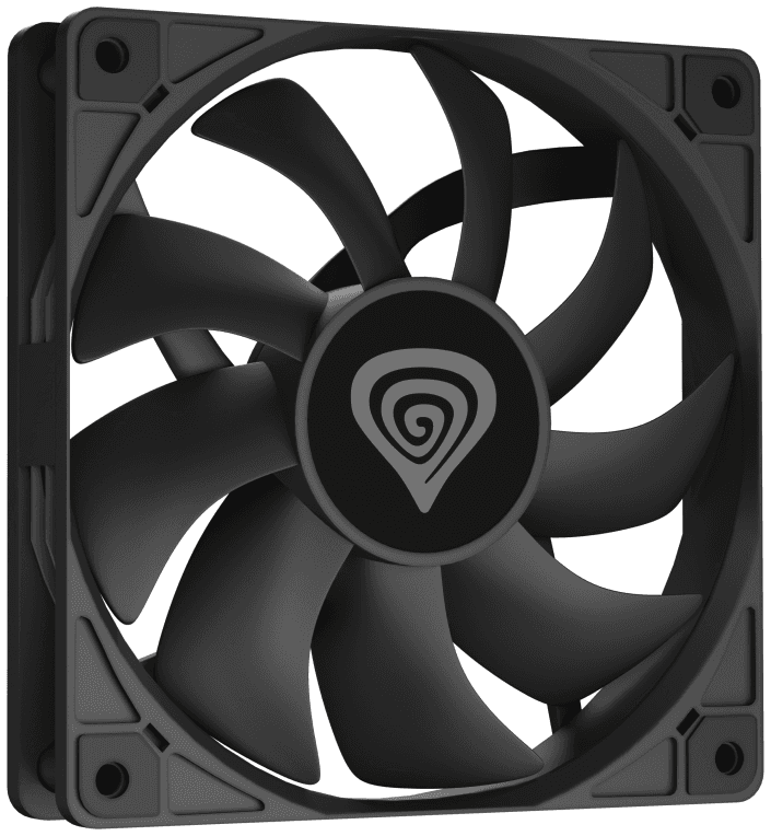 GENESIS Oxal 120 Carcasa del ordenador Ventilador 12 cm Negro 1 pieza(s)