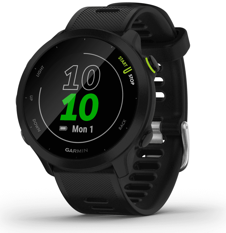 Garmin Forerunner 55 2,64 cm (1.04") 42 mm Digital 208 x 208 Pixeles GPS (satélite)