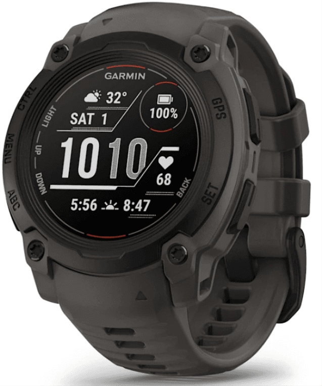 Garmin Instinct E 2,18 cm (0.86") MIP 40 mm Digital 166 x 166 Pixeles Negro GPS (satélite)