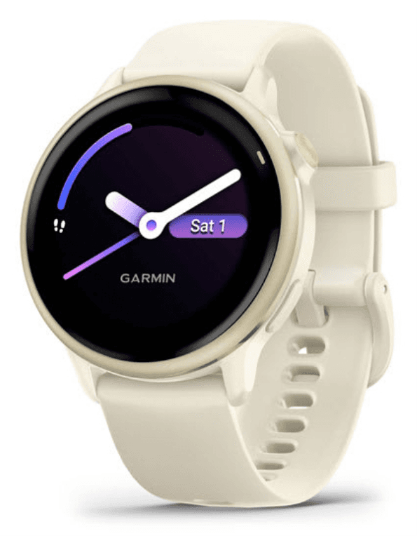 Garmin vívoactive 6 3,05 cm (1.2") AMOLED 42 mm Digital 390 x 390 Pixeles Pantalla táctil Blanco Wifi GPS (satélite)