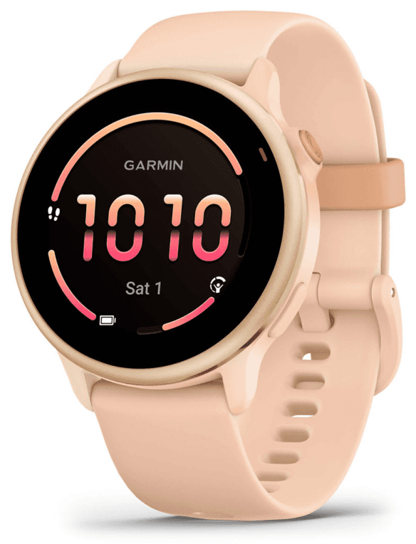 Garmin vívoactive 6 3,05 cm (1.2") AMOLED 42 mm Digital 390 x 390 Pixeles Pantalla táctil Rosa Wifi GPS (satélite)