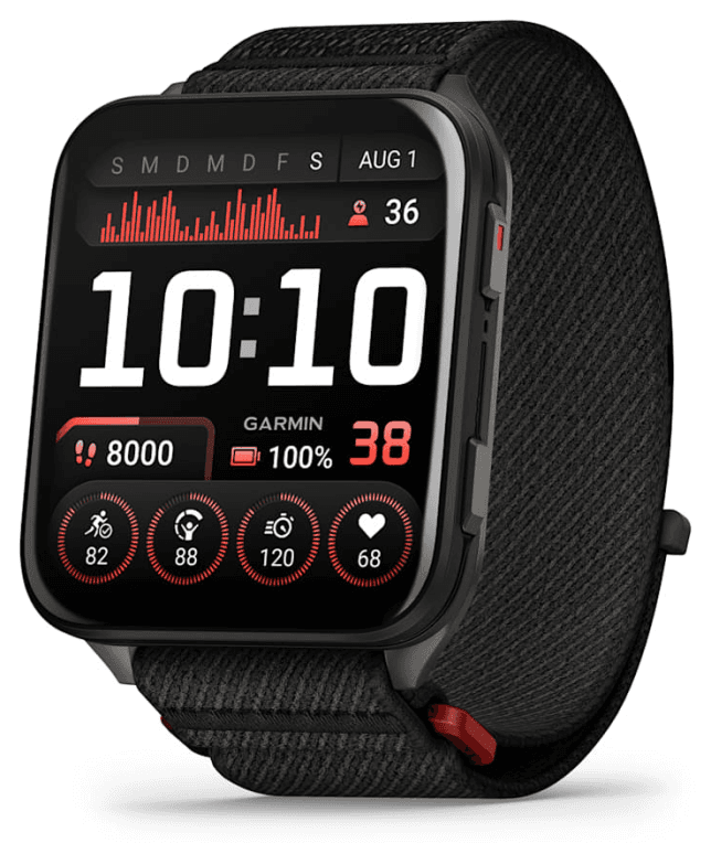 Garmin Venu X1 5,08 cm (2") AMOLED Digital 448 x 486 Pixeles Pantalla táctil Negro Wifi GPS (satélite)