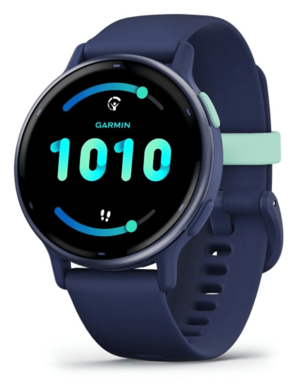 Garmin Vivoactive 5 3,05 cm (1.2") AMOLED 42 mm Digital 390 x 390 Pixeles Pantalla táctil Azul Wifi GPS (satélite)