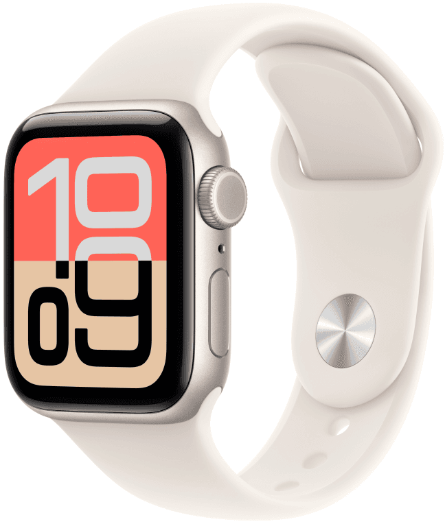 Apple Watch SE (3nd generation) OLED 40 mm Digital 324 x 394 Pixeles Pantalla táctil 5G Beige Wifi GPS (satélite)